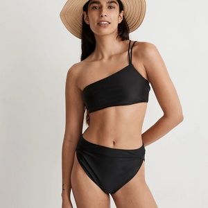 Double-Strap One-Shoulder Bikini